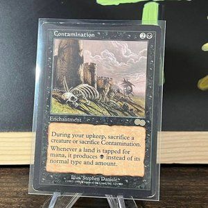 Contamination - Urza's Saga (USG) - Magic: The Gathering - Rare- 2 of 2